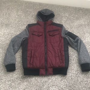 Jacket Hooded Size Small Men’s